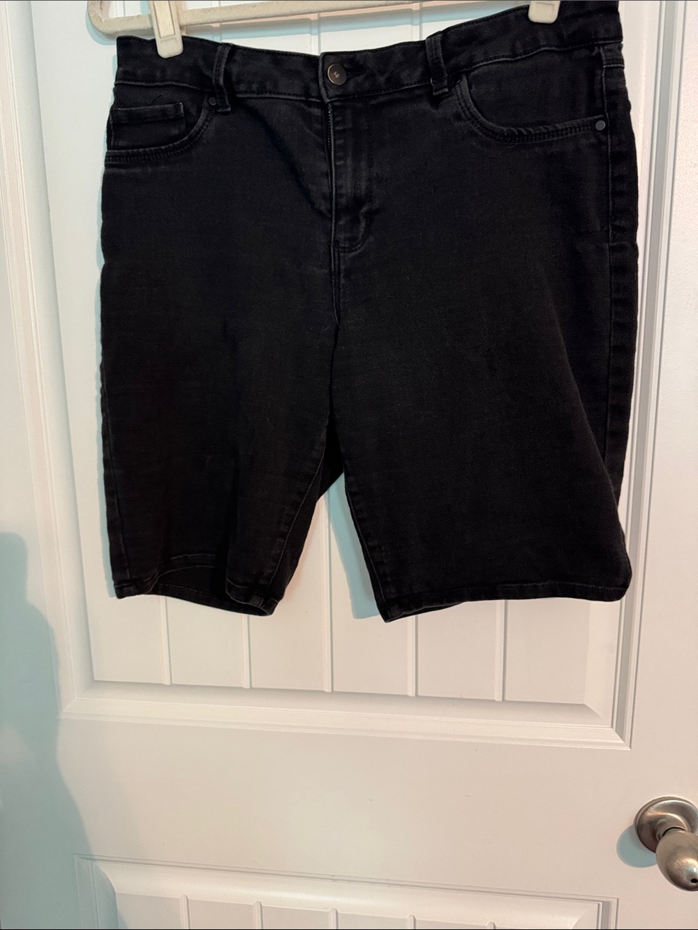 d. jeans Black Denim Shorts